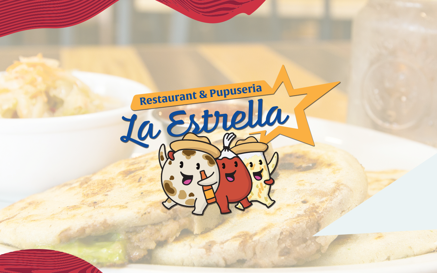 Branding for La Estrella pupuseria - Logo